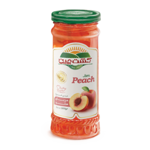 High quality chunky peach jam 300g imported from Iran